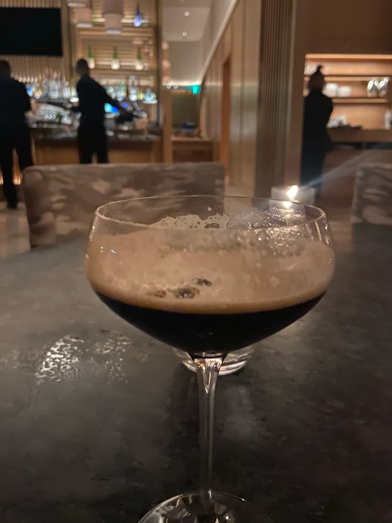 Nobu's Espresso martini.